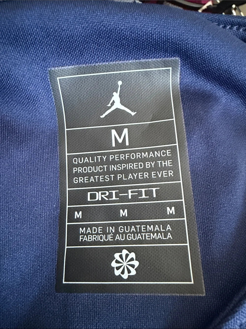 #1 Michigan Wolverines Jordan Brand Game Jersey - Navy Mediu
